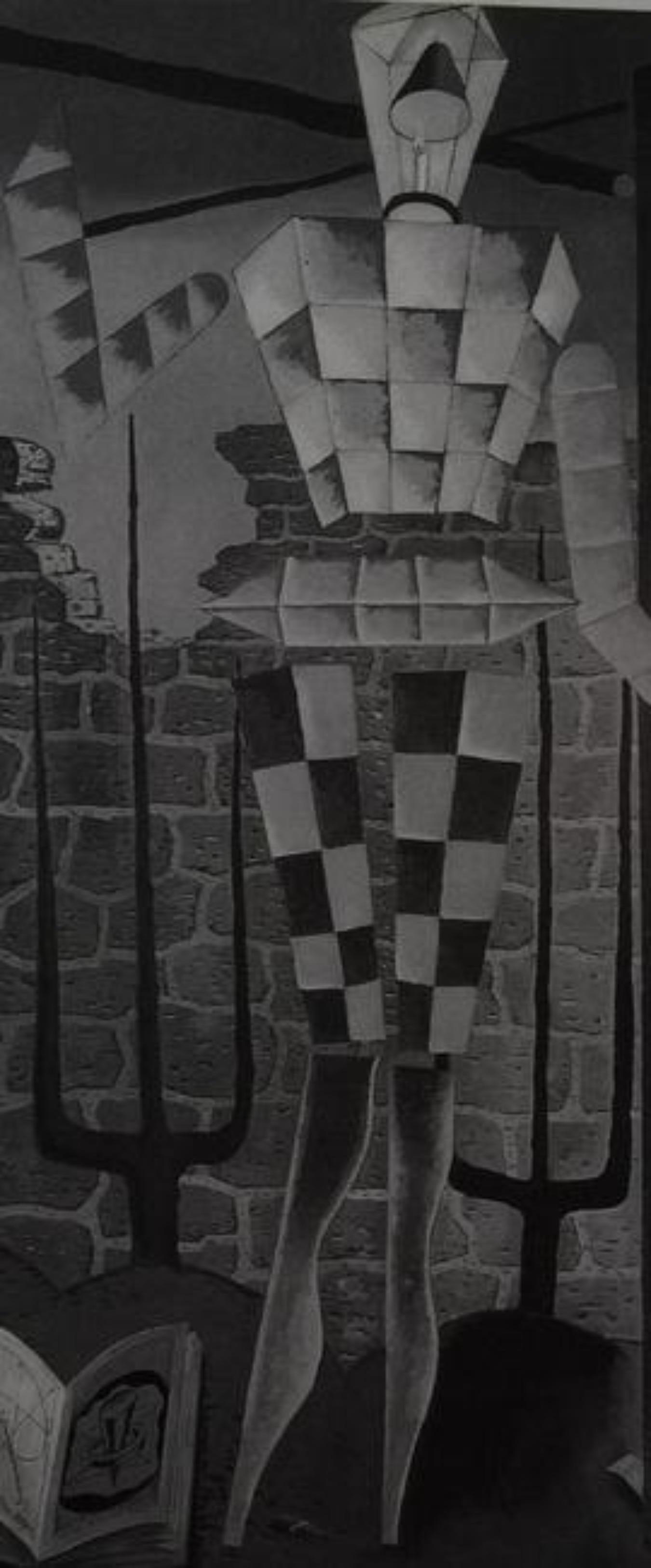 Man Ray - Rayograph (Mannequin dancing, 1922): MAN RAY (1890-1976) Rayograph (Mannequin dancing, 1922) Sheet-fed gravure 10 3/8" x 4 1/2"