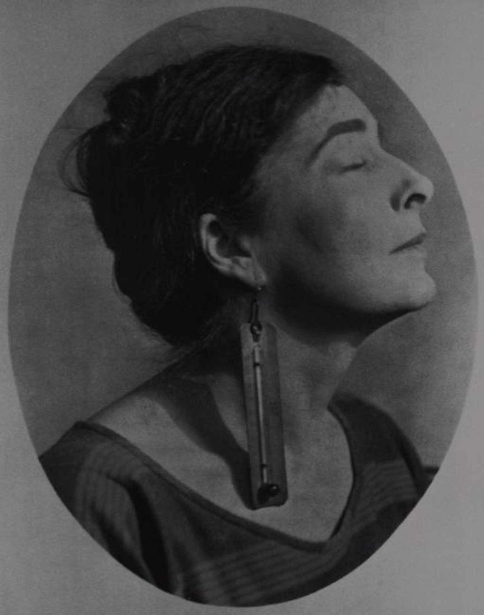 Man Ray - Mina Loy, 1920: MAN RAY (1890-1976) Mina Loy, 1920 Sheet-fed gravure 10 3/8" x 8"