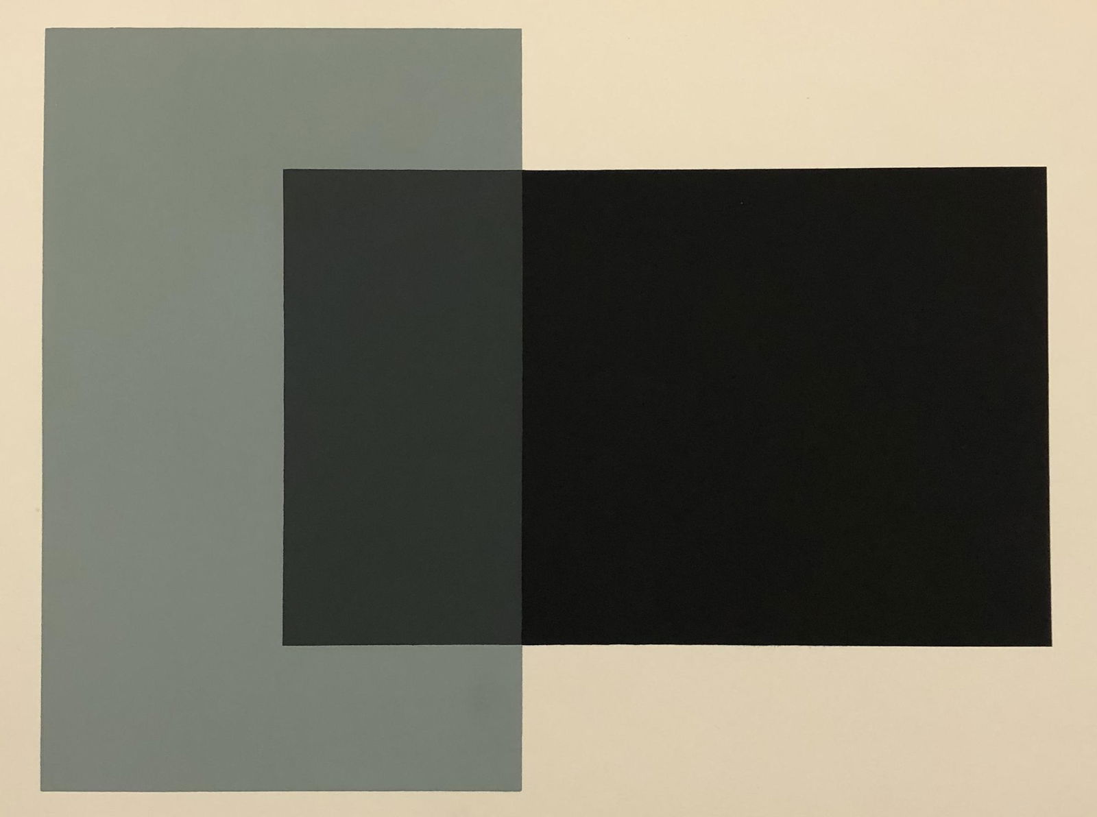 Josef Albers- Untitled, Silkscreen, 1963 (1 of 1)