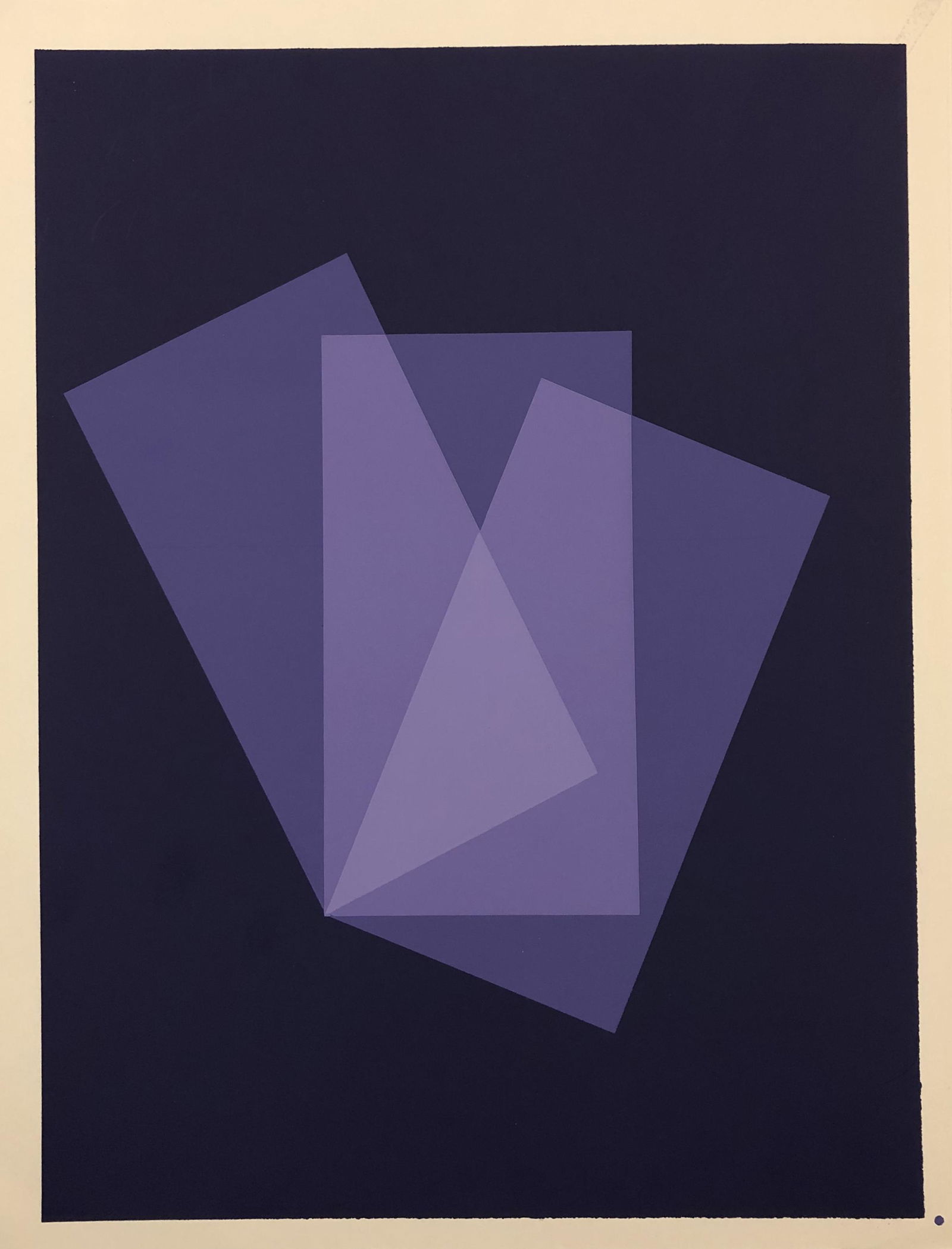 Josef Albers- Untitled, Silkscreen, 1963 (1 of 1)