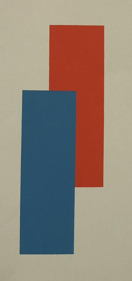 Josef Albers- Untitled, Silkscreen, 1963 (1 of 1)