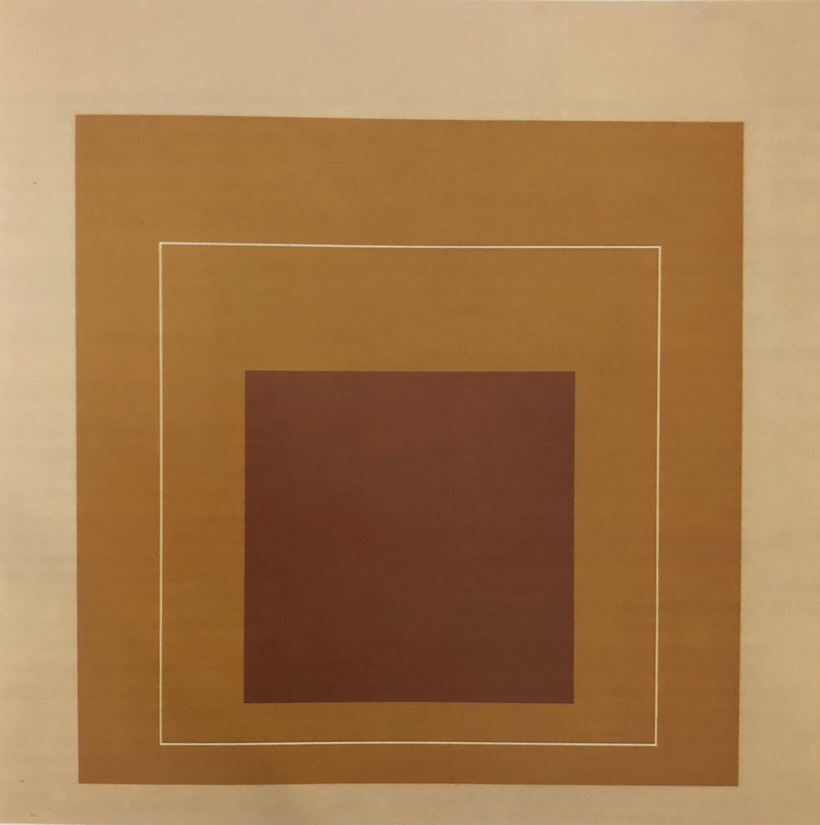 Josef Albers - White Line Square, c. 1970s Offsetlitho (1 of 1)