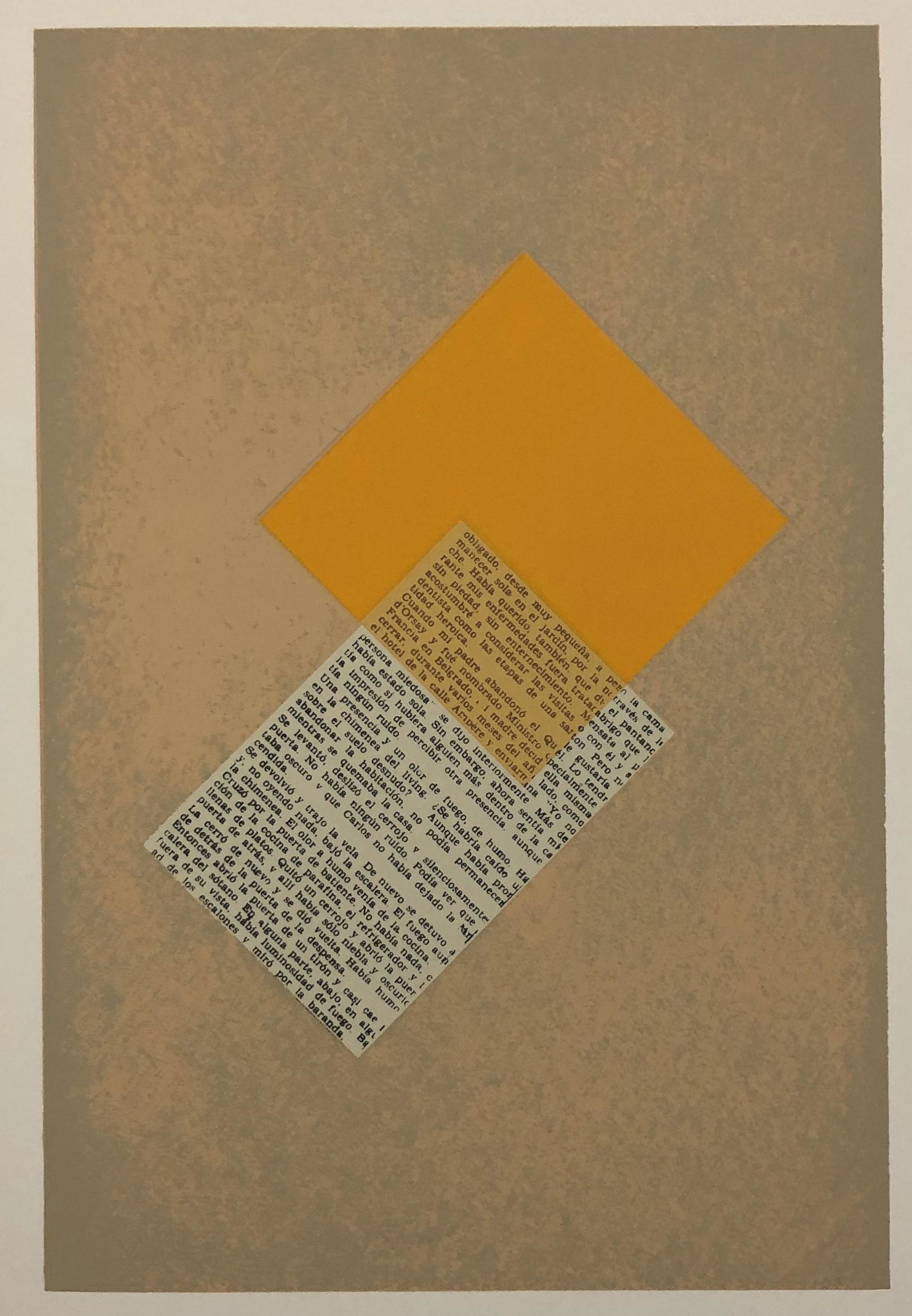 Josef Albers- Untitled, Silkscreen, 1963 (1 of 1)
