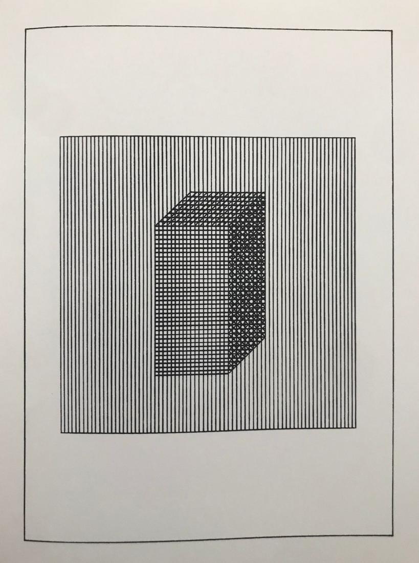 Sol Lewitt - Untitled, Geometric Figure, Silkscreen (1 of 1)
