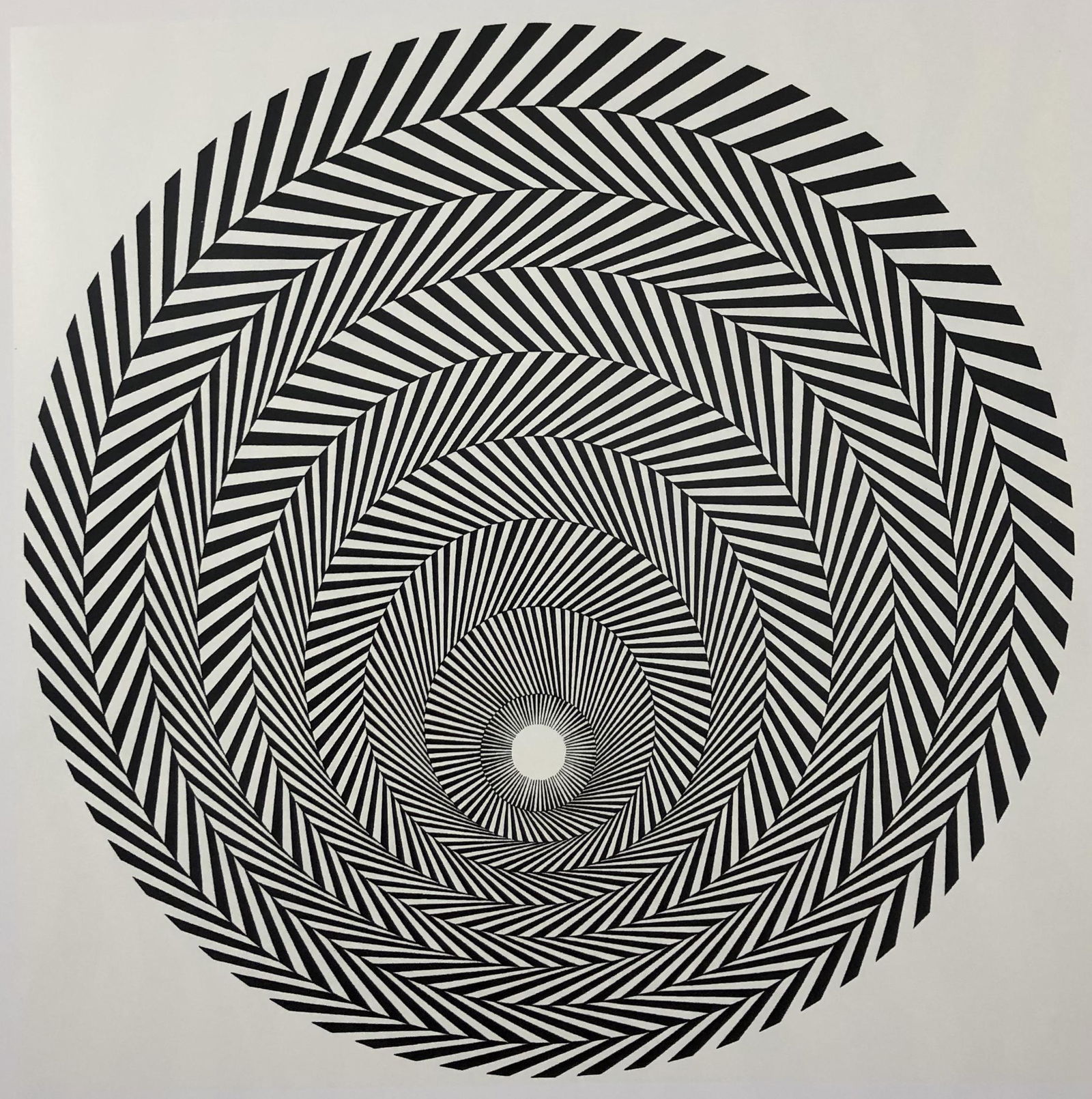 Bridget Riley - Blaze 4, c. 1990 Offsetlitho (1 of 1)