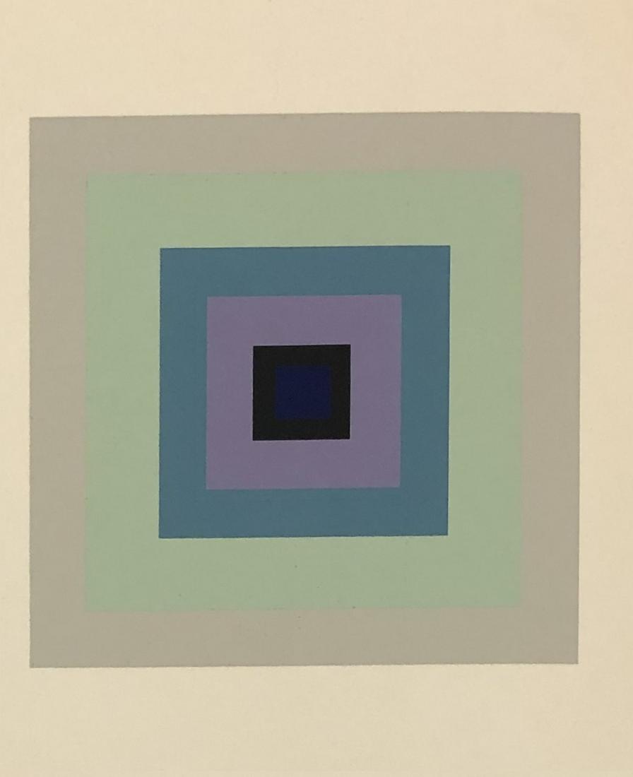 Josef Albers- Untitled, Silkscreen, 1963 (1 of 1)