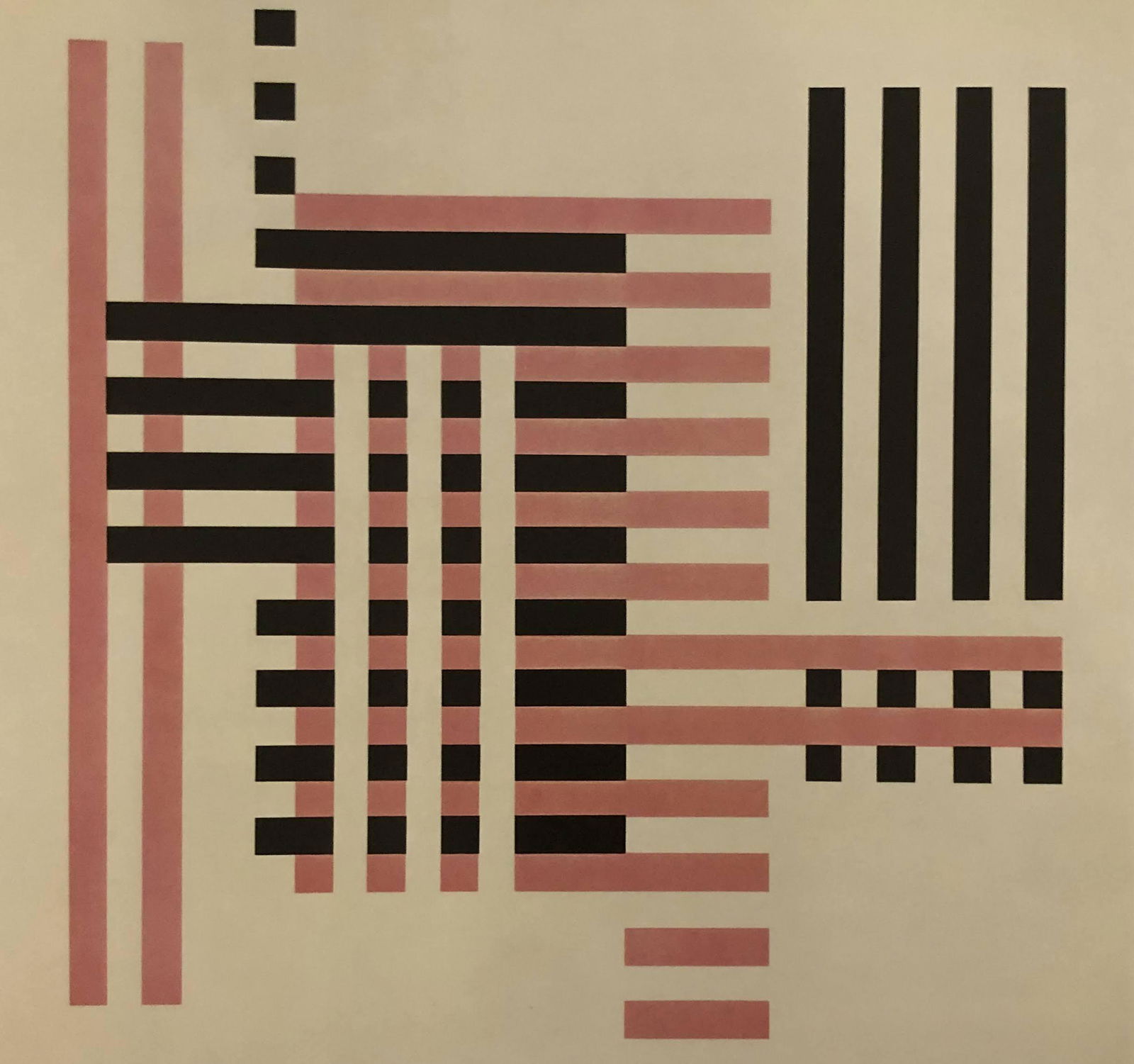 Josef Albers - Bundled, c. 1968 Offsetlitho (1 of 1)