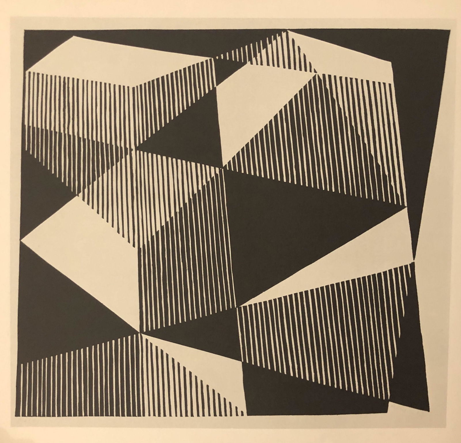Josef Albers - Tents, c. 1968 Offsetlitho (1 of 1)