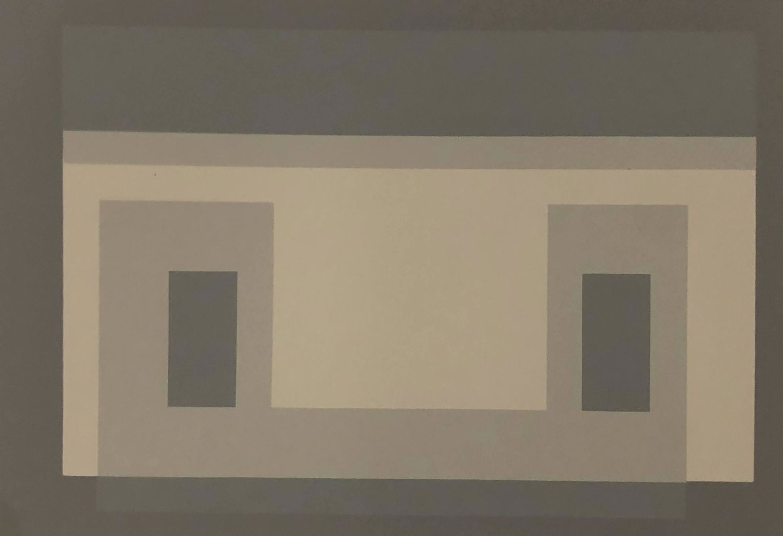 Josef Albers - "Variant" Screenprint, c. 1968 (1 of 1)