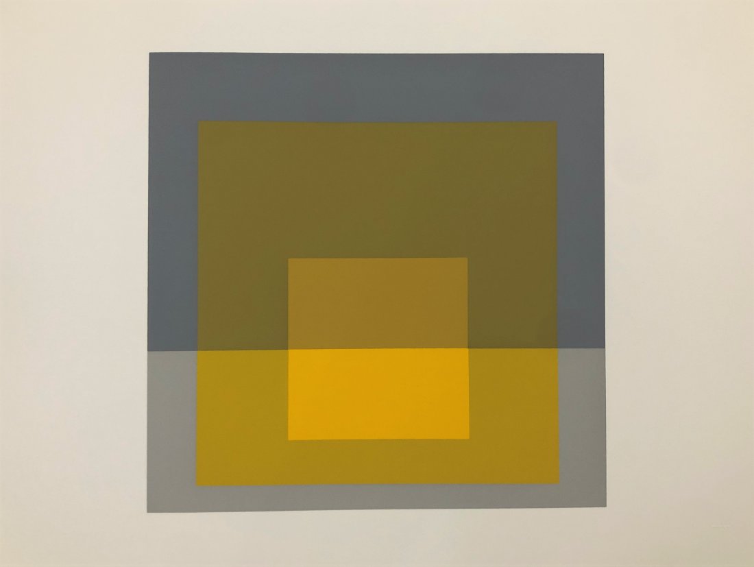 Josef Albers Formulation Articulation Screenprint 1972 (1 of 1)
