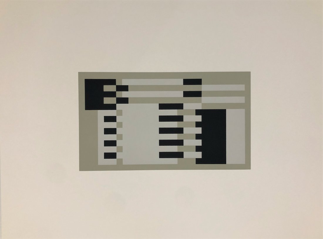 Josef Albers Formulation Articulation Screenprint 1972 (1 of 1)