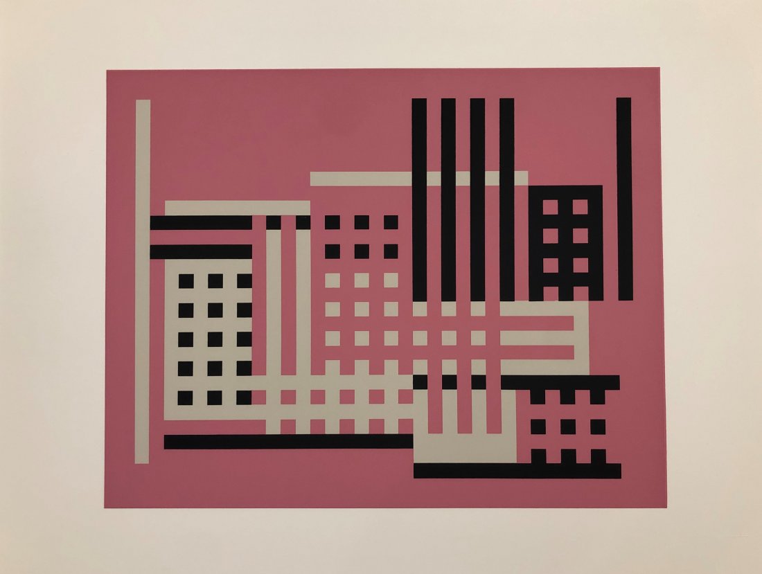 Josef Albers Formulation Articulation Screenprint 1972 (1 of 1)