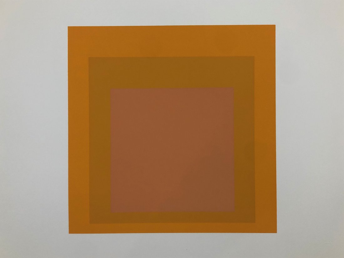 Josef Albers Formulation Articulation Screenprint 1972 (1 of 1)