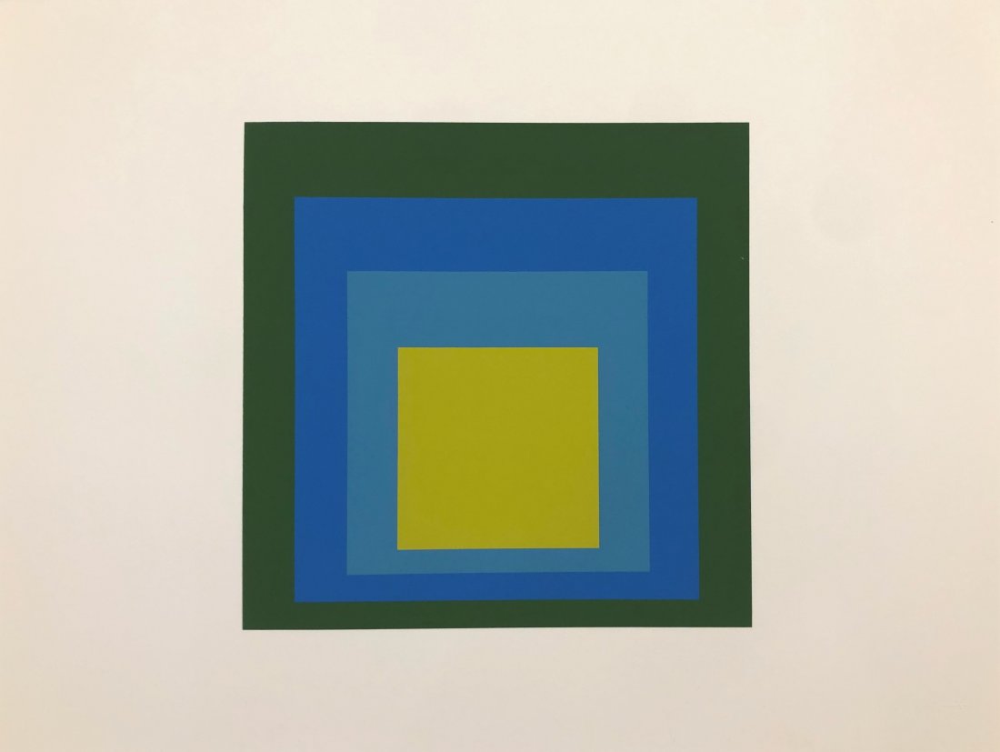 Josef Albers Formulation Articulation Screenprint 1972 (1 of 1)