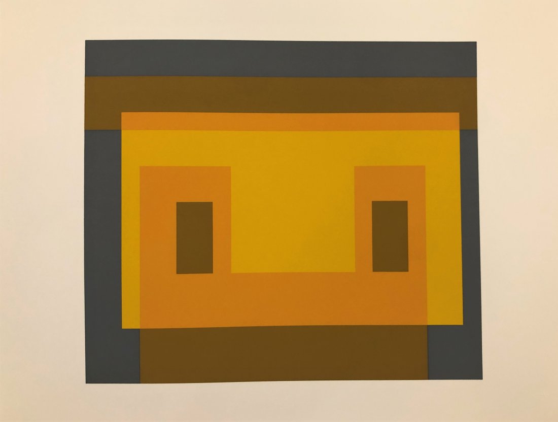 Josef Albers Formulation Articulation Screenprint 1972 (1 of 1)