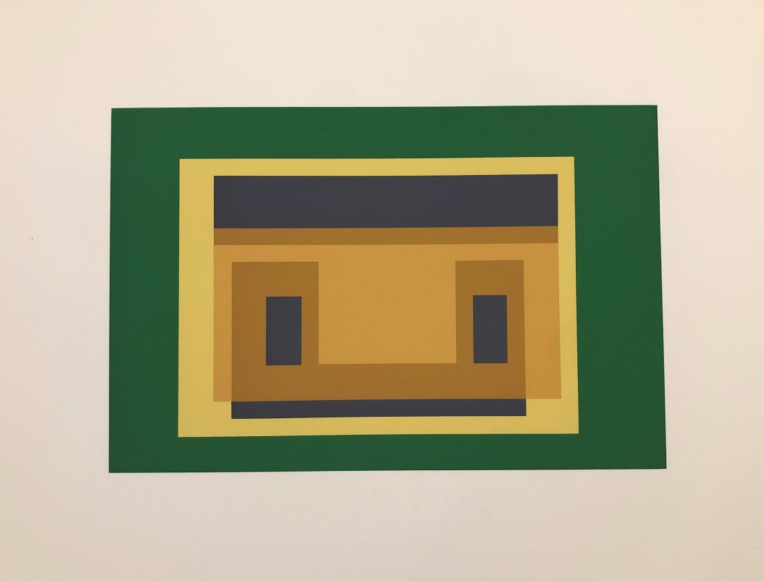 Josef Albers Formulation Articulation Screenprint 1972 (1 of 1)