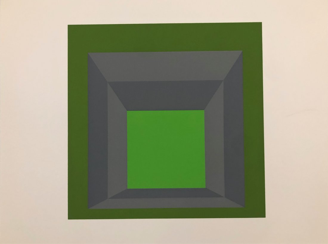Josef Albers Formulation Articulation Screenprint 1972 (1 of 1)