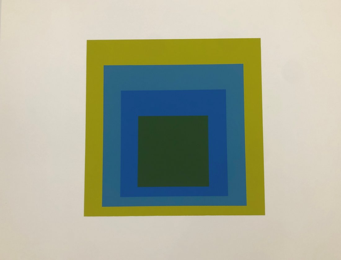 Josef Albers Formulation Articulation Screenprint 1972 (1 of 1)