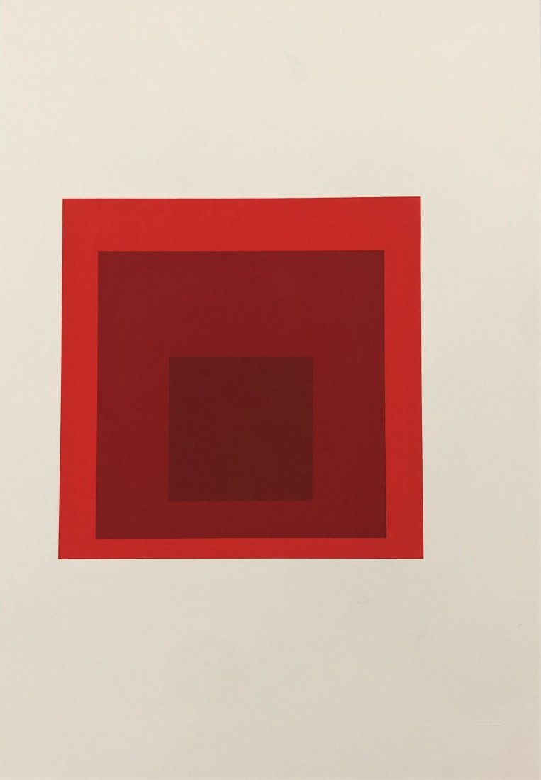 Josef Albers Formulation Articulation Screenprint 1972 (1 of 1)