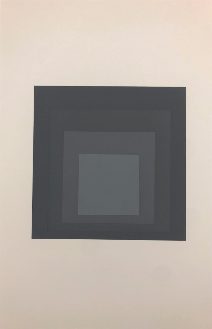 Josef Albers Formulation Articulation Screenprint 1972 (1 of 1)