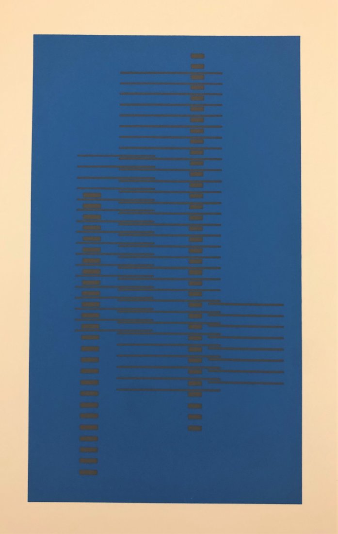 Josef Albers Formulation Articulation Screenprint 1972 (1 of 1)