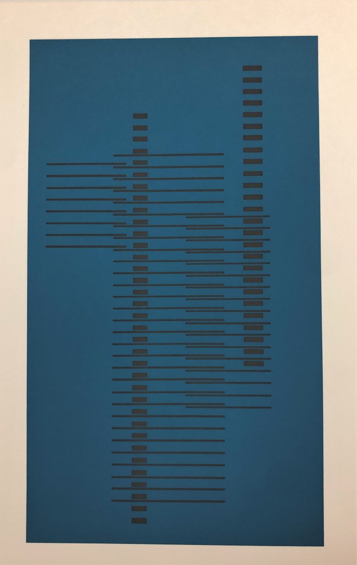 Josef Albers Formulation Articulation Screenprint 1972 (1 of 1)