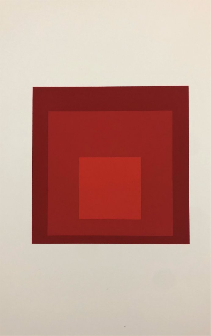 Josef Albers Formulation Articulation Screenprint 1972 (1 of 1)