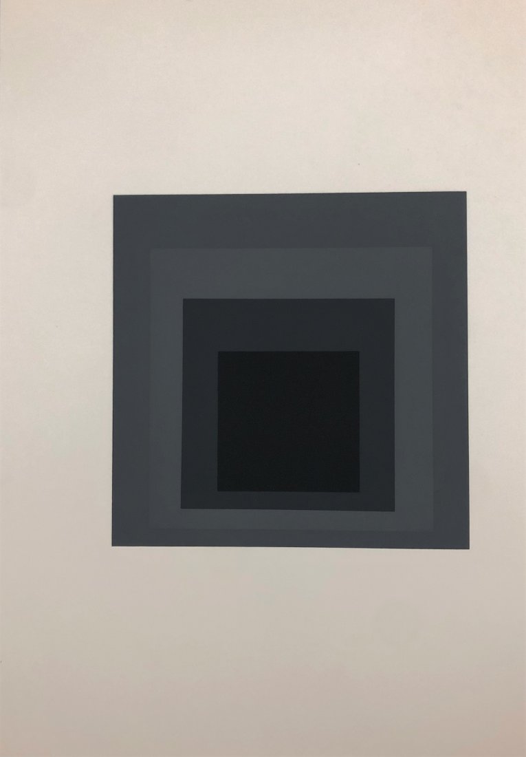 Josef Albers Formulation Articulation Screenprint 1972 (1 of 1)