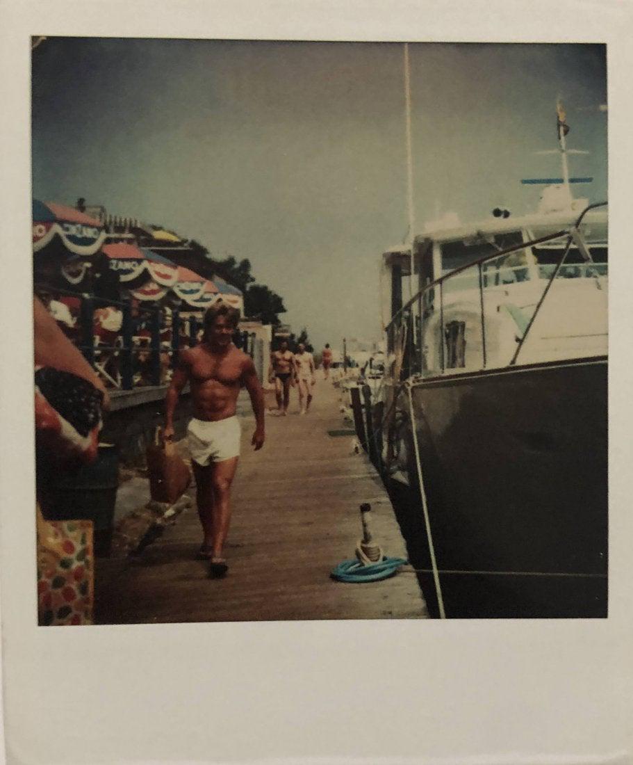 Tom Bianchi - Fire Island Pines 23: TOM BIANCHI (B.1945) Fire Island Pines 23 Photo-litho 4 1/4" x 3 1/2"