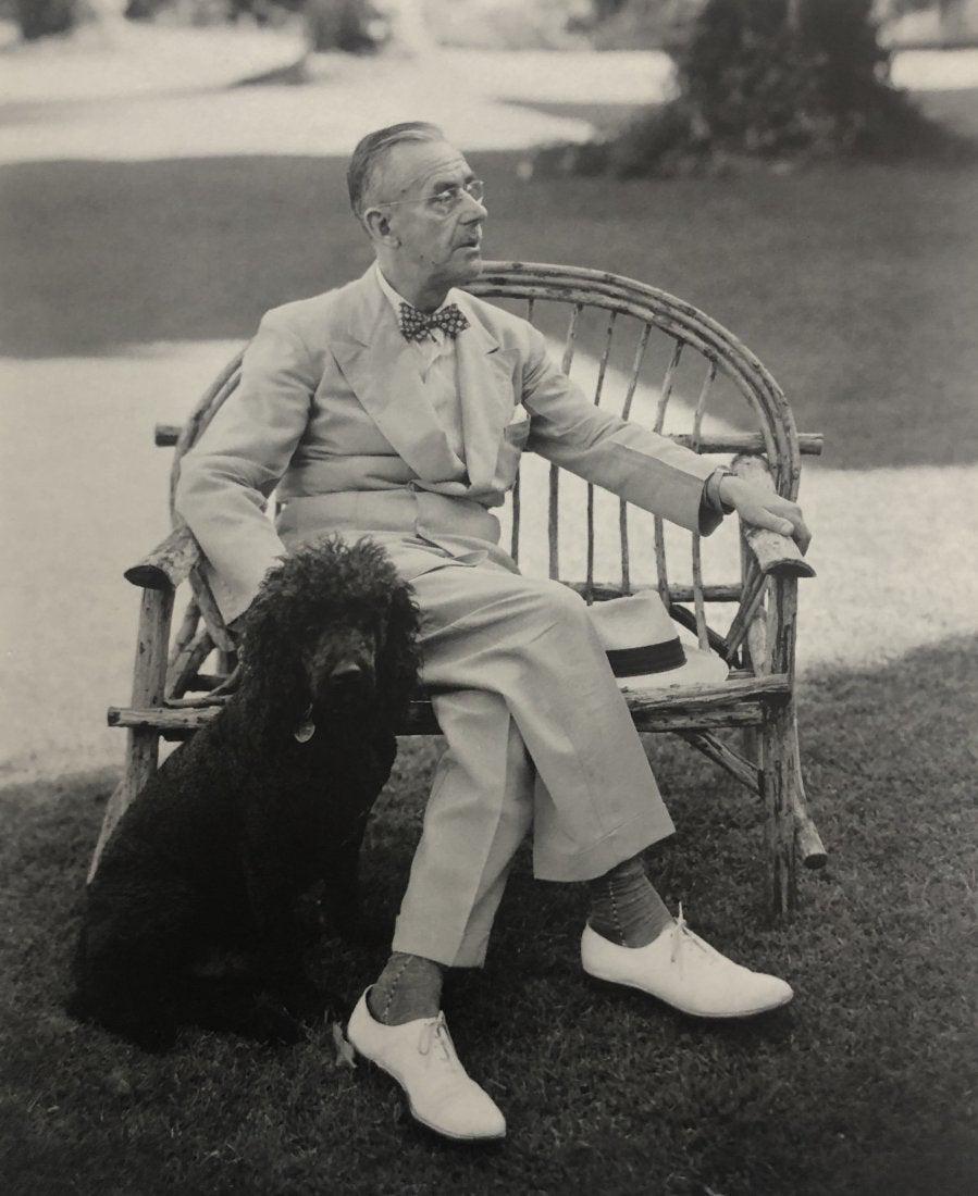 George Platt Lynes - Thomas Mann, ca. 1947: GEORGE PLATT LYNES (B.1907-1955) Thomas Mann, ca. 1947 Photo-litho 8" x 6"