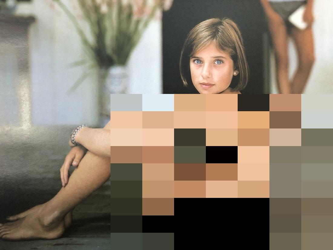 Jock Sturges- Pauline; Montalivet, France, 1995: JOCK STURGES (B.1947) Pauline; Montalivet, France, 1995 Photo-litho 8.5" x 11"