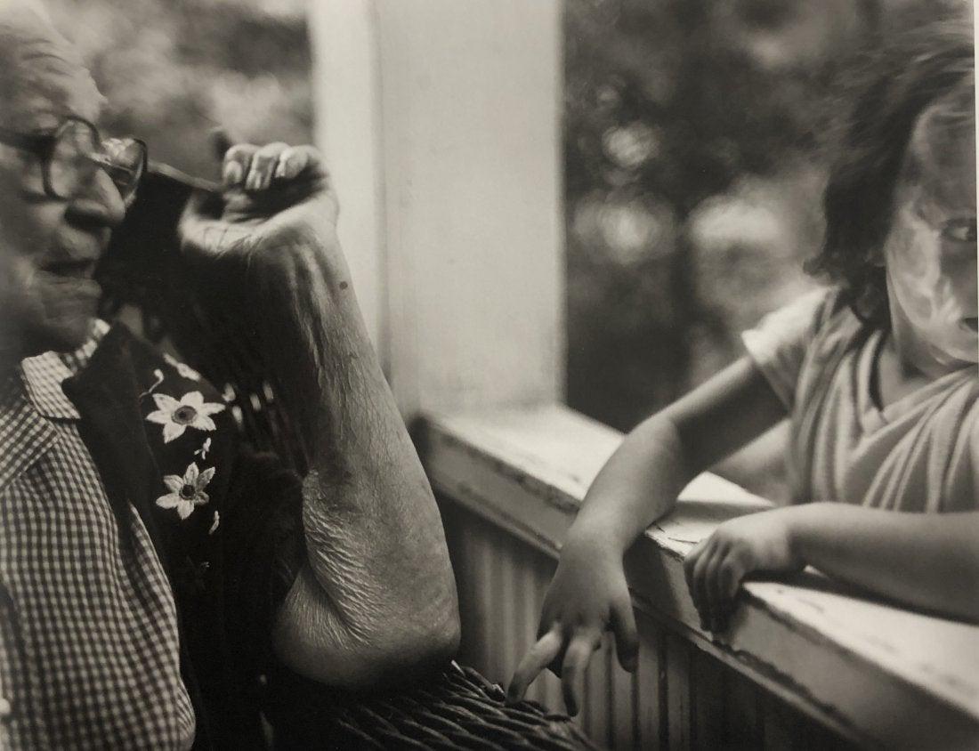 Sally Mann - The Two Virginias #2, 1989: SALLY MANN (B.1951) The Two Virginias #2, 1989 Photo-litho 8" x 10"