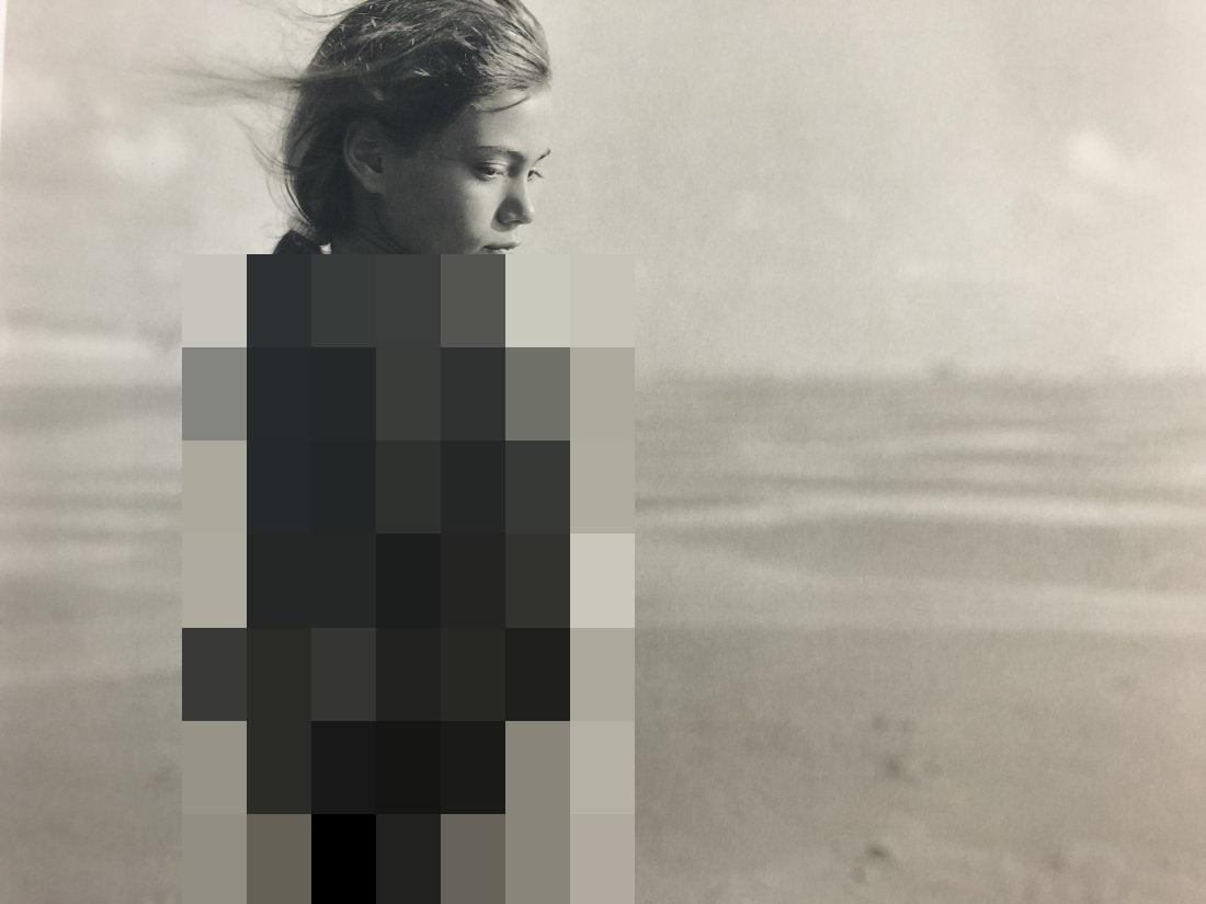 Jock Sturges- Fanny; Montalivet, France, 1996: JOCK STURGES (B.1947) Fanny; Montalivet, France, 1996 Photo-litho 8.5" x 11"