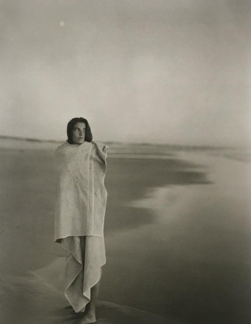 Jock Sturges - Famille DeSAXCE, Montalivet, France,1992: JOCK STURGES (B.1947) Famille DeSAXCE, Montalivet, France, 1992 Photo-litho 7" x 9"