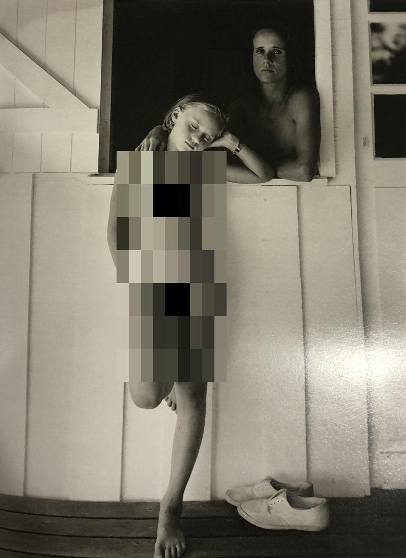 Jock Sturges - Cecile, Montalivet, France, 1993: JOCK STURGES (B.1947) Cecile, Montalivet, France, 1993 Photo-litho 10.5" x 7.5"