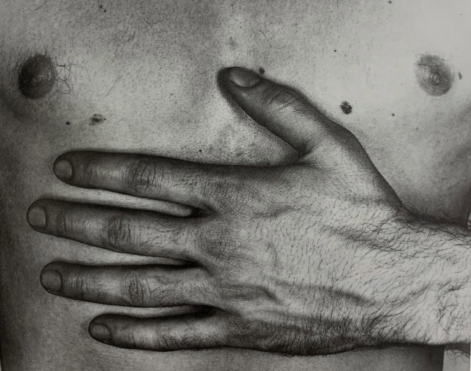George Platt Lynes - Male Nude, Photo-Litho: George Platt Lynes (1907-1955) Male Nude Photo-litho Printed circa later 20th c. 3 3/4" x 4 5/8"