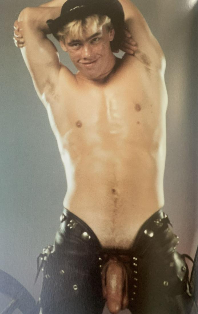 Bob Mizer - Male Nude, Photo-Litho: Bob Mizer (1922-1992) Male Nude Photo-litho Printed circa later 20th c. 6 1/2" x 4 3/8"