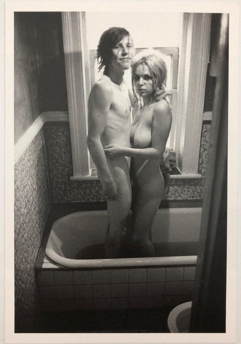 Larry Clark - Untitled (Nude Couple) Photo-Litho: LARRY CLARK (B. 1943) Untitled (Nude Couple) Photo-litho 8 1/2" x 5 3/4"