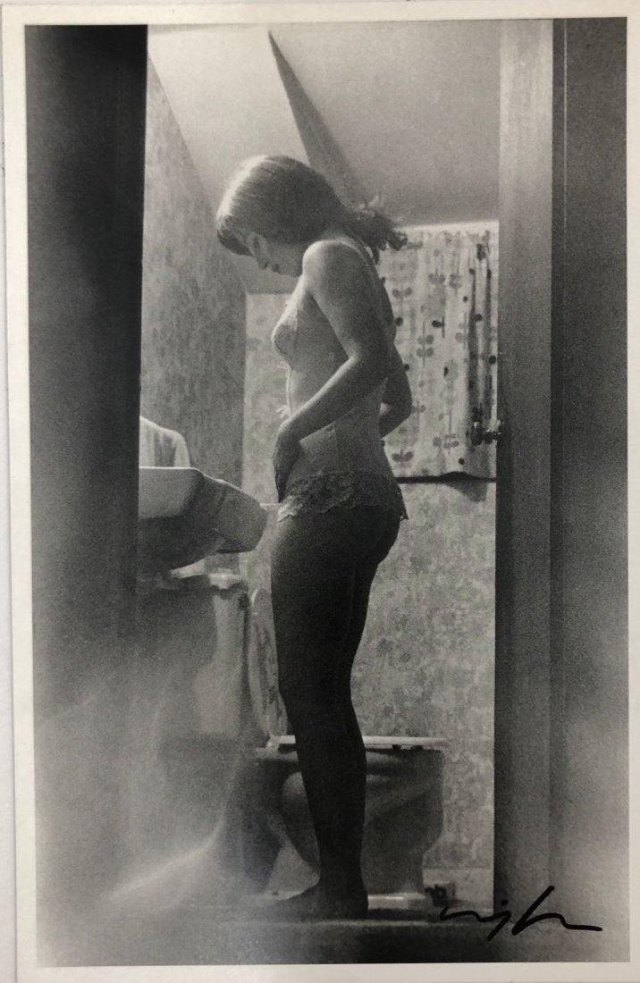 Cindy Sherman - Untitled, Hand Signed Photo-Litho: CINDY SHERMAN (B. 1954) Untitled Photo-litho 11" x 7 3/8" Signed lower side in ink