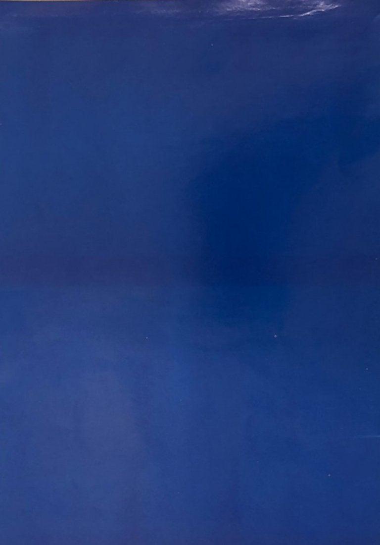 Yves Klein - Untitled (Blue), Offset Lithograph: YVES KLEIN (1928-1962) Untitled (Blue) Offset lithograph in color 9 1/2" x 6 3/4"