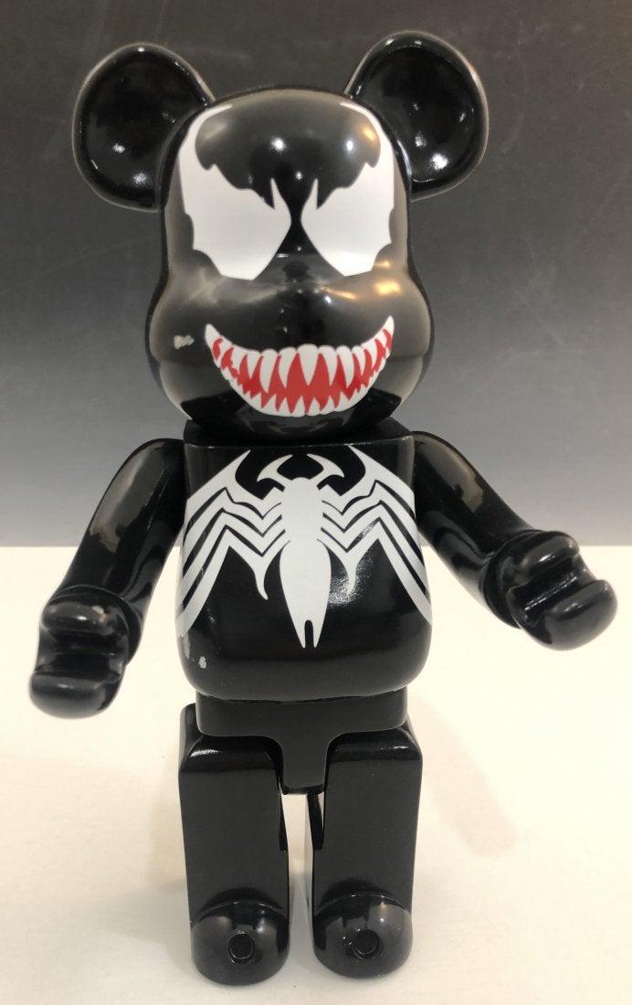 Marvel x Medicom Toy Venom Bearbrick: MEDICOM TOY (JAPAN) Spider-Man Venom Bearbrick 11"h