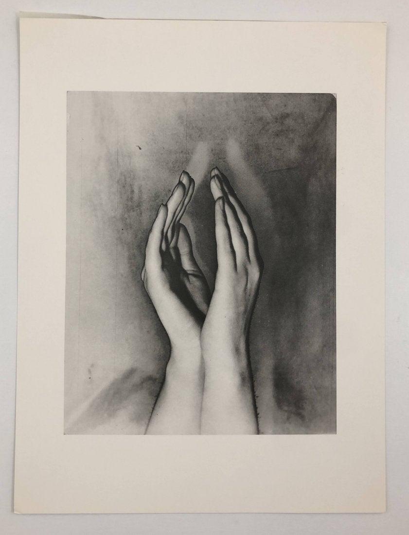 Erwin Blumenfeld - Nude (Hands) Photo-Litho Limited Ed.: ERWIN BLUMENFELD (1897-1969) Nude (Hands) Photo-litho From a limited edition portfolio 15 3/4" x 11 3/4" sheet