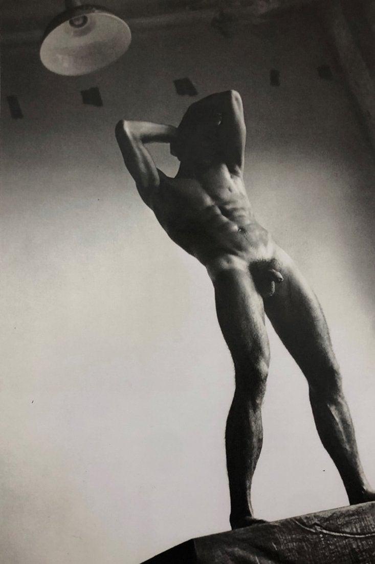 Bruce Weber - Special K, Male Nude, Glossy Photo-Litho: BRUCE WEBER (B. 1956) Special K, New York City, Male Nude Glossy photo-litho Printed circa late 20th c. 17 7/8" x 11 7/8"