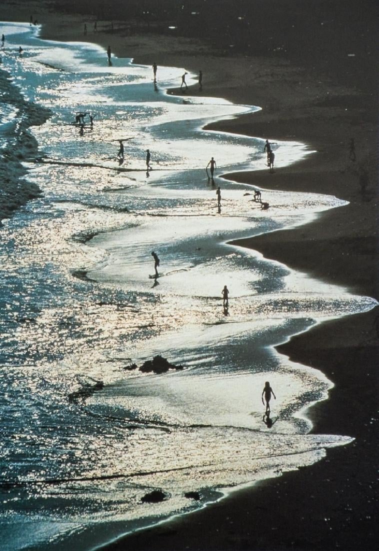 Ralph Elliot Starkweather - Late Afternoon Silhouettes: RALPH ELLIOT STARKWEATHER Late Afternoon Silhouettes Photo-litho 6" x 8 3/4" Printed circa 1990's