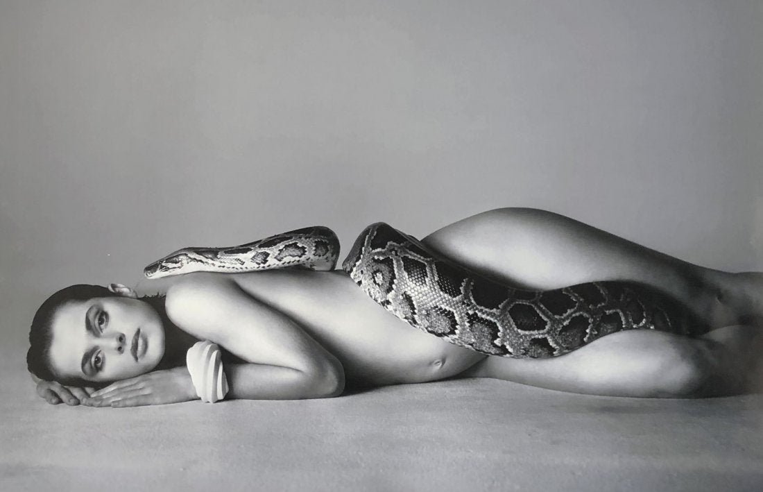 Richard Avedon - Nastassja Kinski, LA, Photograph: RICHARD AVEDON (1923-2004) Nastassja Kinski, Los Angeles, California Black and white photograph, printed later 23 1/2" x 35 1/2"