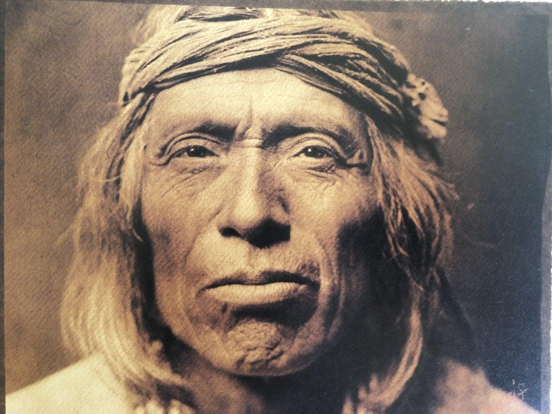 Edward Curtis - A Zuni Head, 1900 (1 of 1)