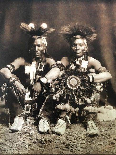 Edward Curtis - The Boy and Short Man, 1900 (1 of 1)