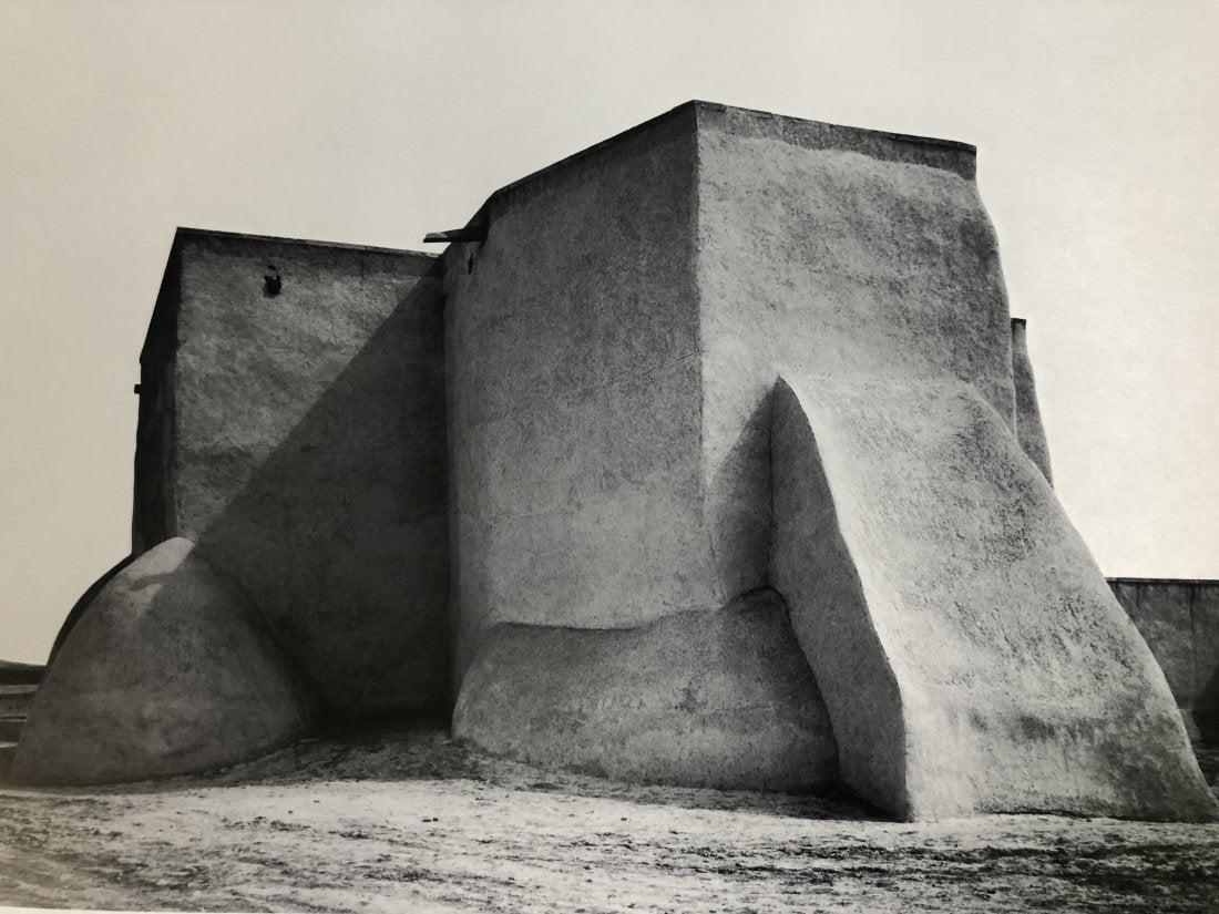 Ansel Adams - St. Francis Church, New Mexico c.1929 (1 of 1)