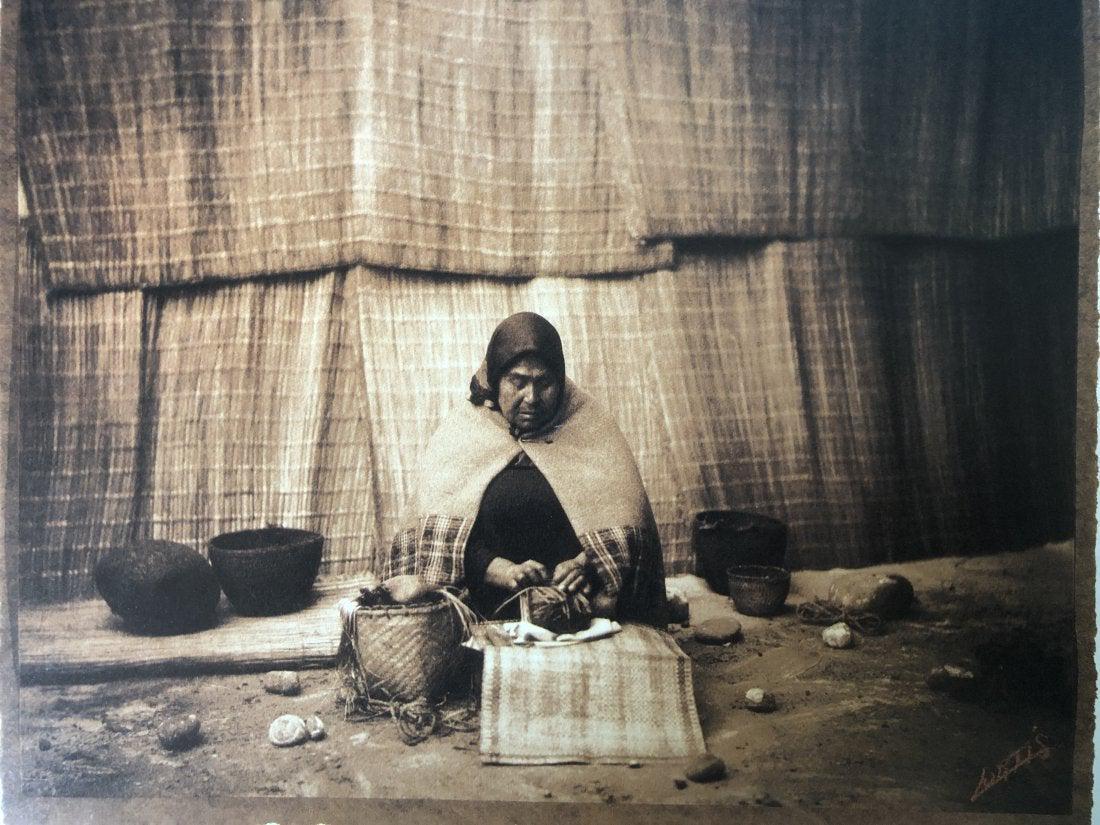 Edward Curtis - The Basket Maker, 1899 (1 of 1)