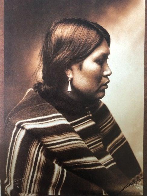 Edward Curtis - The "Siwash" Matron, 1899 (1 of 1)